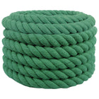 Touw groen 50m katoen