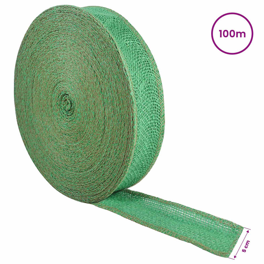 Jute Rol Groen 5 x 10000 cm