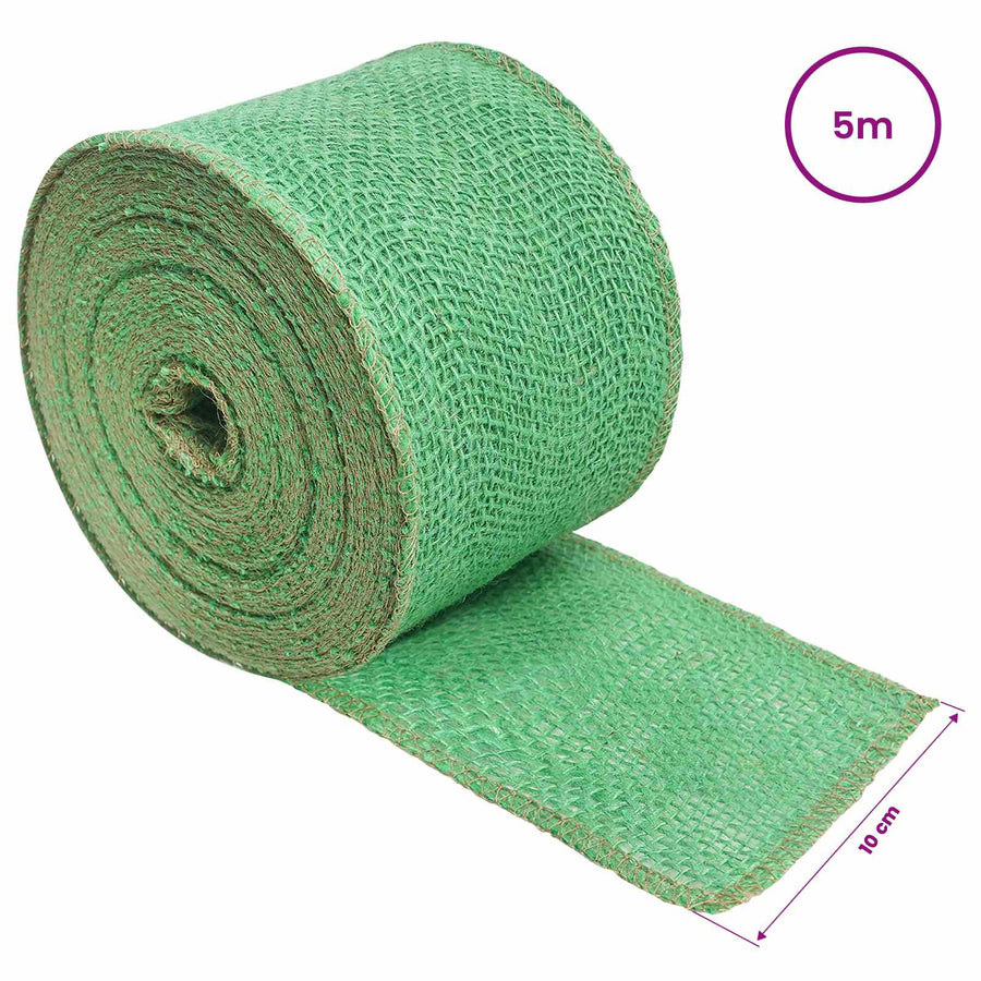 Jute Rol Groen 10 x 500 cm