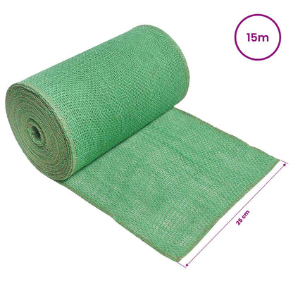 Jute Rol Groen 25 x 1500 cm