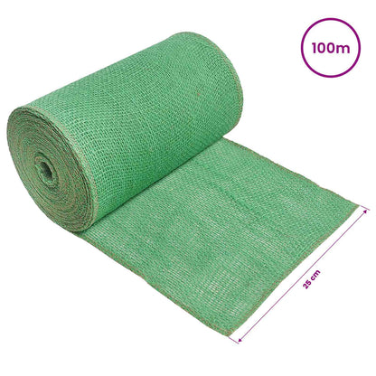 Jute Rol Groen 25 x 10000 cm