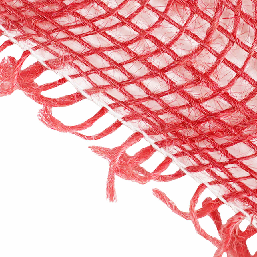 Jute Rol Rood 5 x 500 cm
