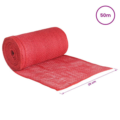 Jute Rol Rood 25 x 5000 cm