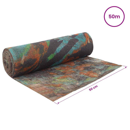 Jute Rol Camouflage 50 x 5000 cm