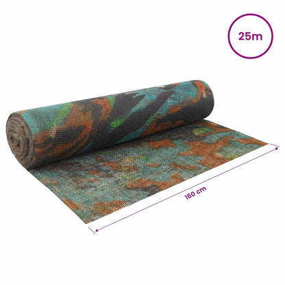 Jute Rol Camouflage 160 x 2500 cm