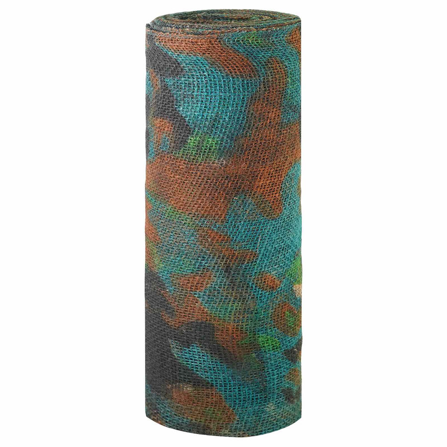 Jute Rol Camouflage 200 x 1000 cm