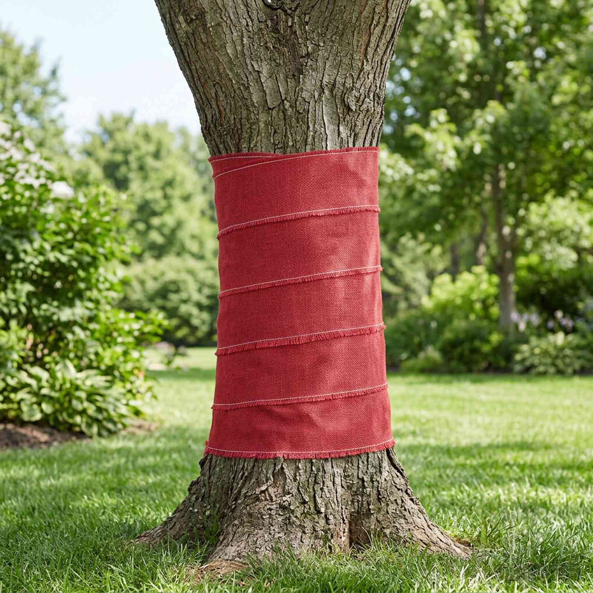 Jute Rol 50 x 2500 cm Rood