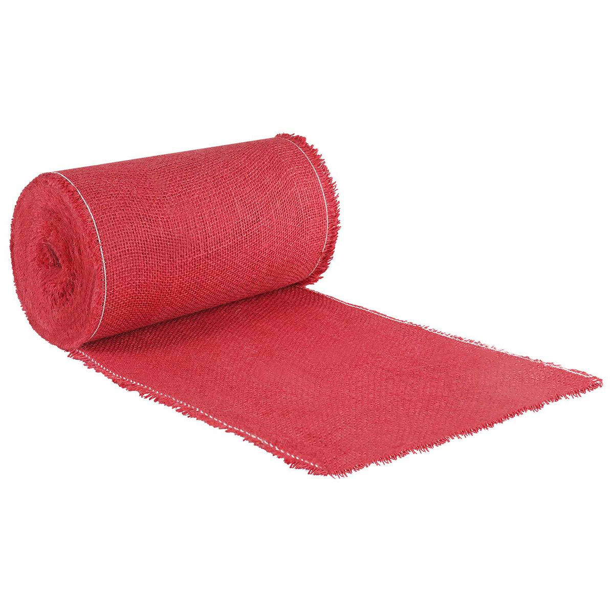 Jute Rol 25 x 2500 cm Rood