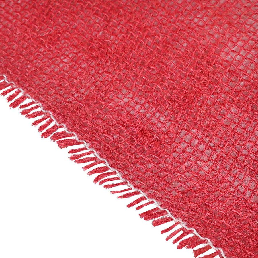 Jute Rol 25 x 10000 cm Rood