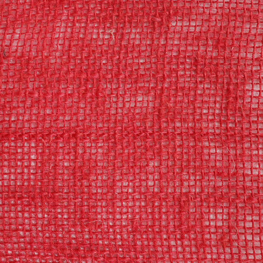 Jute Rol 50 x 2500 cm Rood