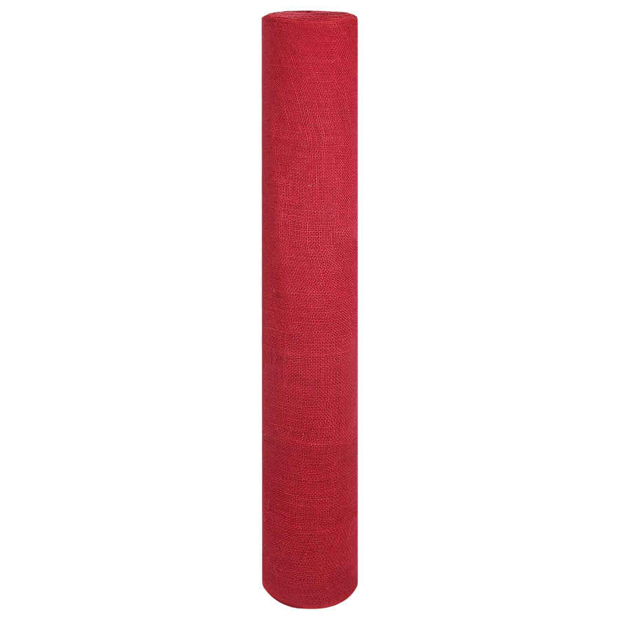 Jute Rol 100 x 500 cm Rood