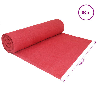 Jute Rol 200 x 5000 cm Rood