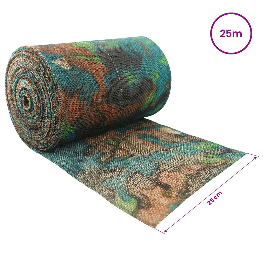 Jute Rol Camouflage 25 x 2500 cm