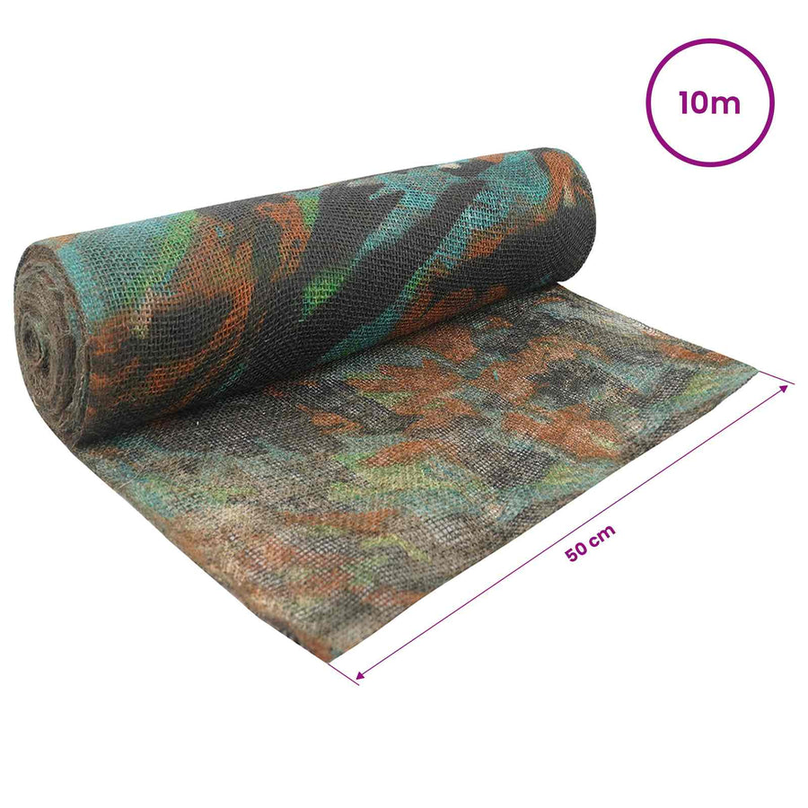 Jute Rol Camouflage 50 x 1000 cm