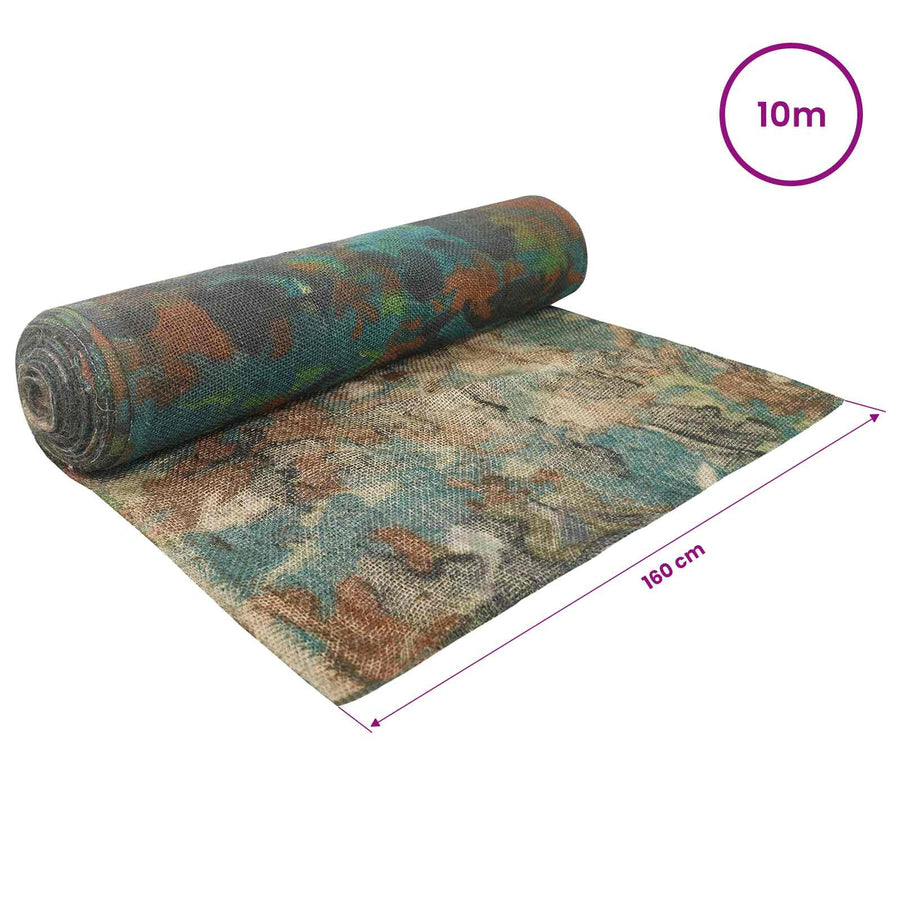 Jute Rol Camouflage 160 x 1000 cm