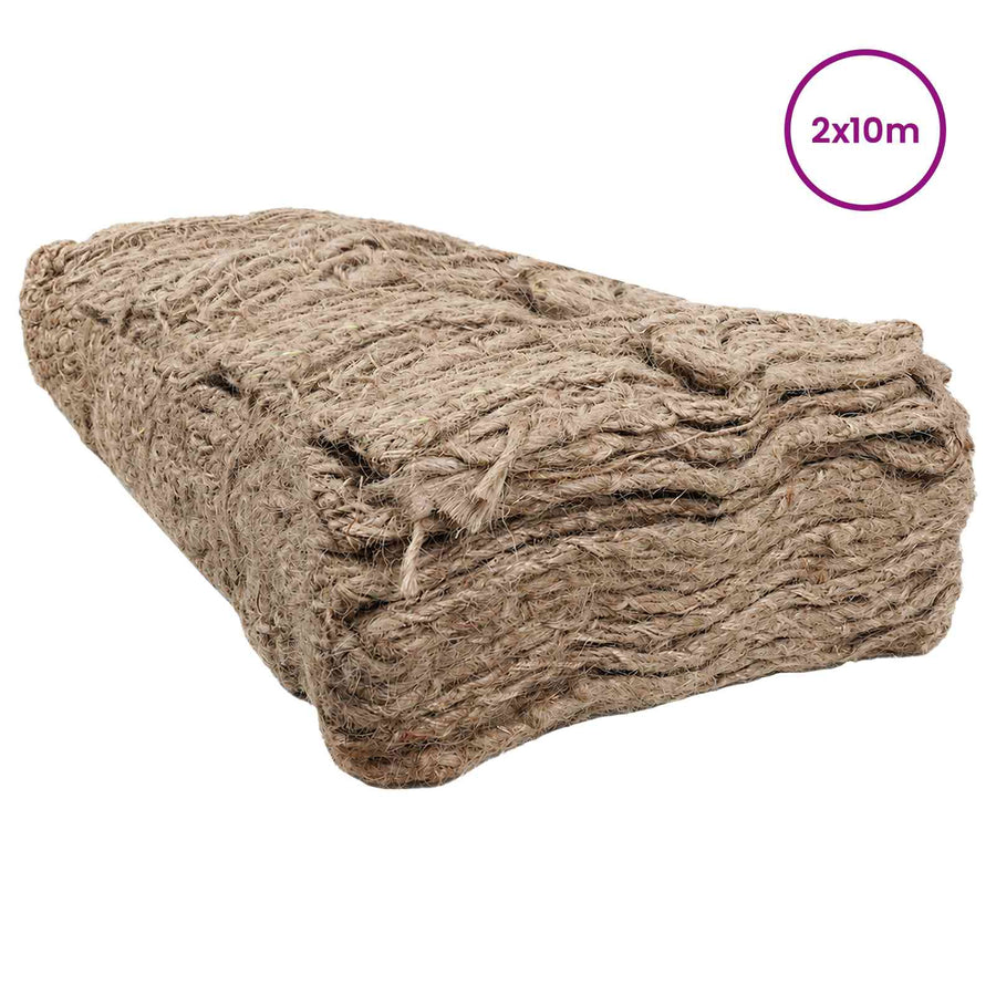 Jute Dijkmat Naturel 2 x 10 m 100% Tossa Jute