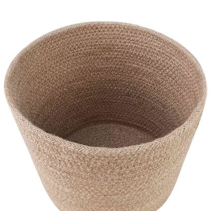 Plantenpot Set 2 pcs Naturel Ø 21 x 21 cm 100% Tossa Jute
