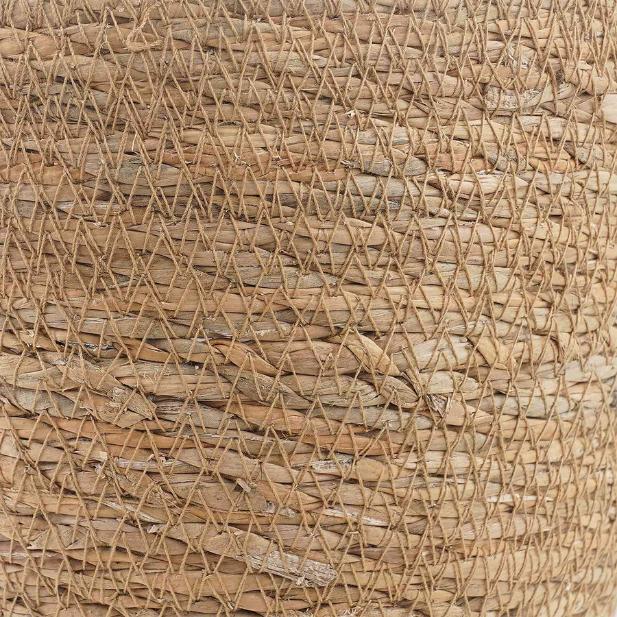 Zeegras Plantenmanden 3 pcs Naturel Ø26 x 19 cm 100% Zeegras