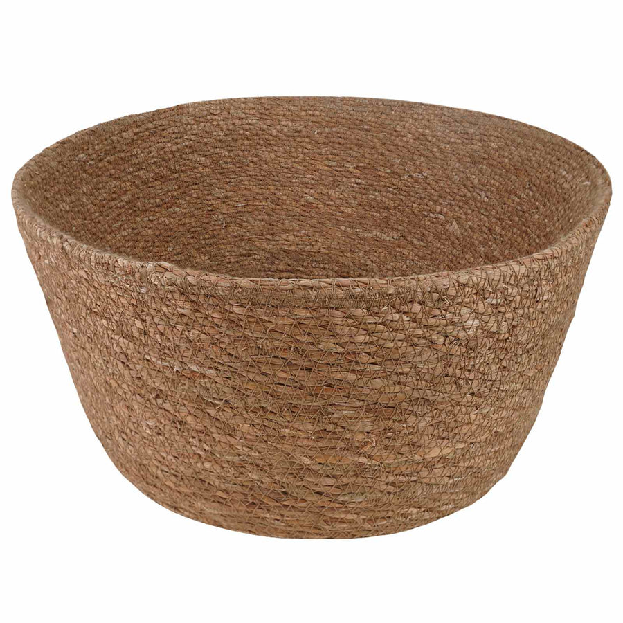 Plantenpot met handvatten 2 pcs Naturel Ø 22 x 20 cm