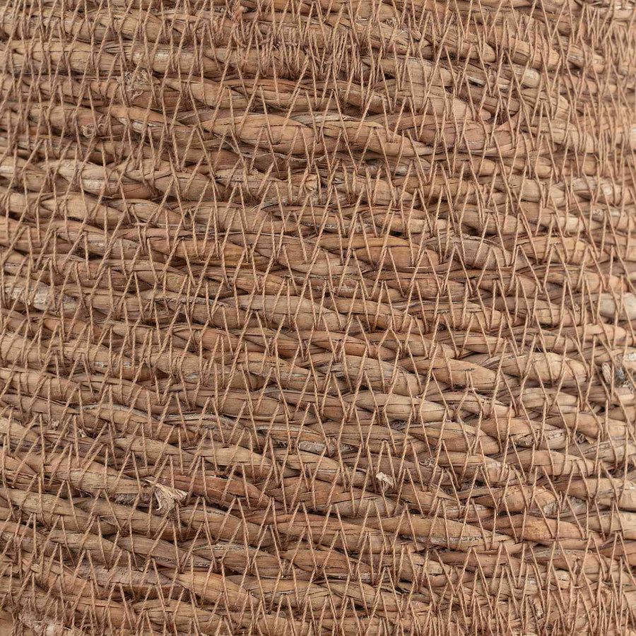 Plantenpot met handvatten Naturel Ø 45 x 36 cm 100% Zeegras