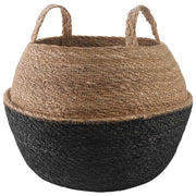Plantenpot zeegras 45x36 cm zwart