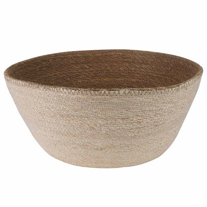 Plantenpot met handvatten 2 pcs Wit Ø 32 x 32 cm 100% Zeegras