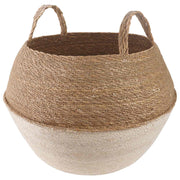 Plantenpot zeegras 45x36 cm wit