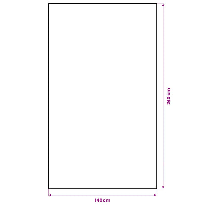 Jute tafelkleed Naturel 140 x 240 cm 100% Tossa Jute