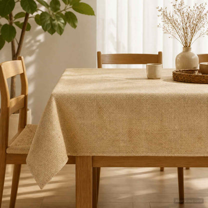 Jute tafelkleed Naturel 140 x 300 cm 100% Tossa Jute