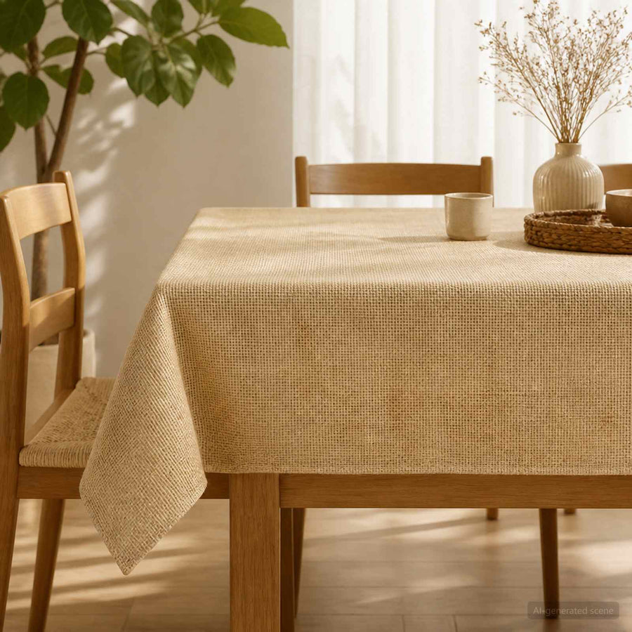 Jute tafelkleed Naturel 140 x 300 cm 100% Tossa Jute