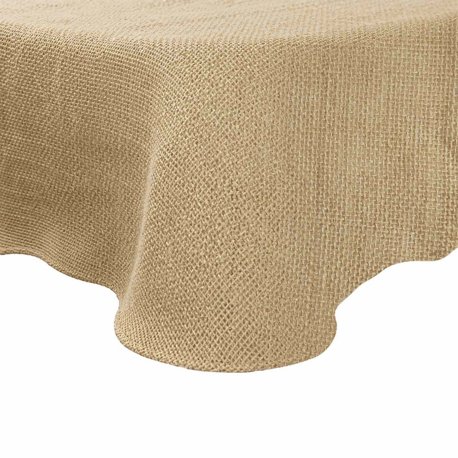 Jute tafelkleed Naturel Ø 140 cm 100% Tossa Jute