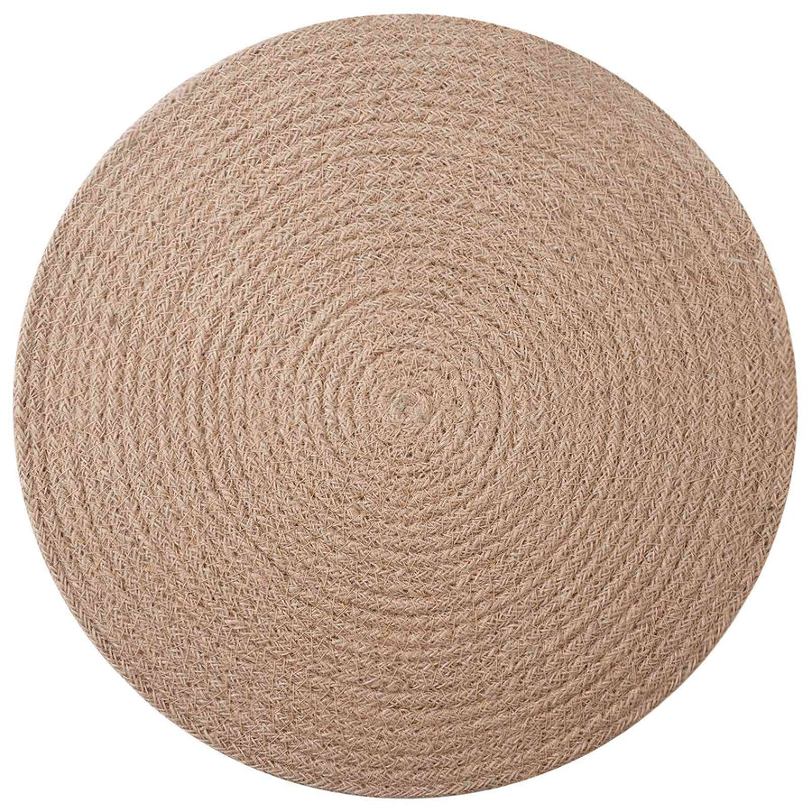 Jute placematten 6 st Naturel 100% Tossa Jute