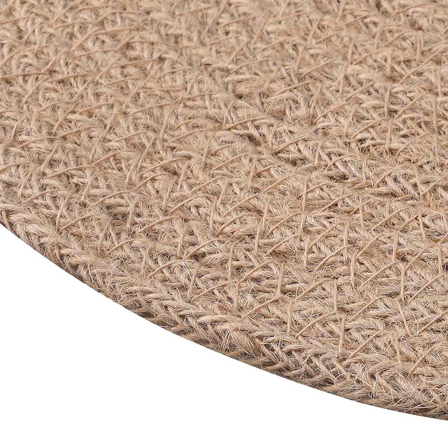 Jute placematten 12 st Naturel 100% Tossa Jute