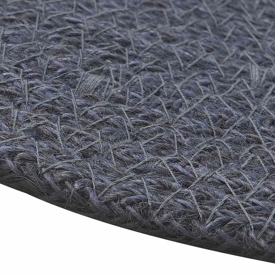 Jute placematten 6 st Donkergrijs 100% Tossa Jute