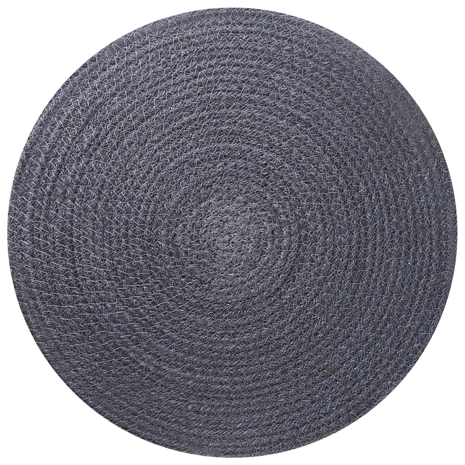 Jute placematten 6 st Donkergrijs 100% Tossa Jute