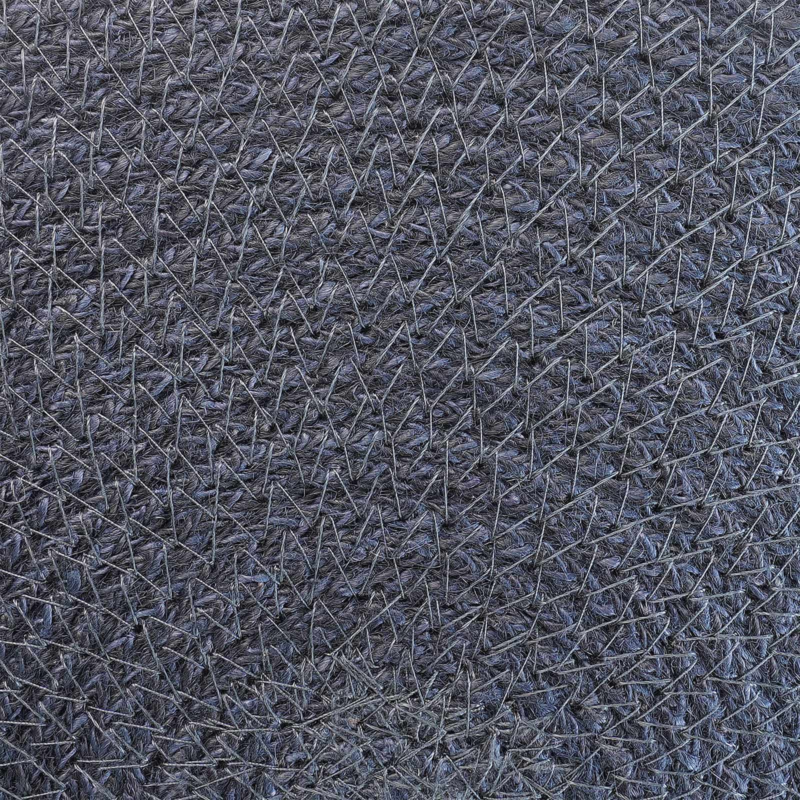 Jute placematten 12 st Donkergrijs 100% Tossa Jute