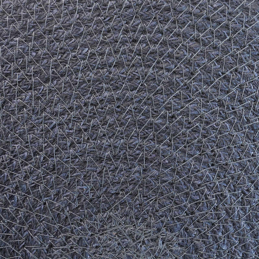 Jute placematten 12 st Donkergrijs 100% Tossa Jute