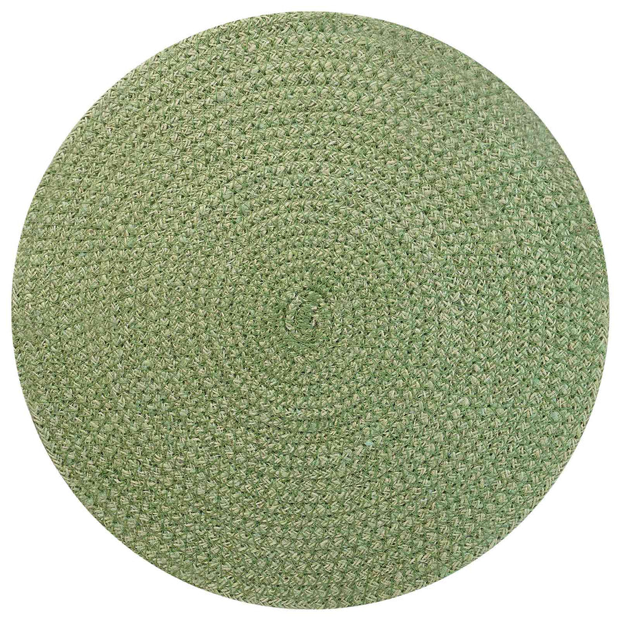 Jute placematten 4 st Olijfgroen 100% Tossa Jute