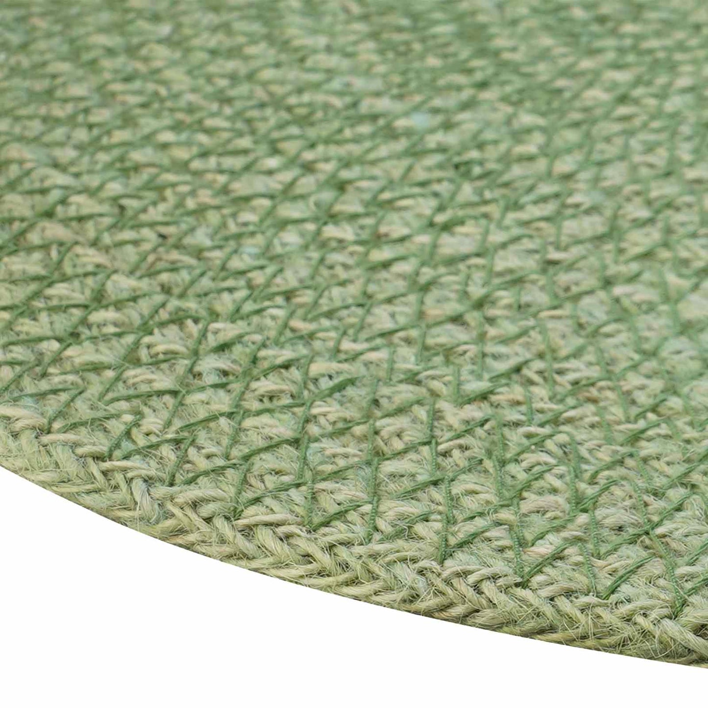 Jute placematten 6 st Olijfgroen 100% Tossa Jute