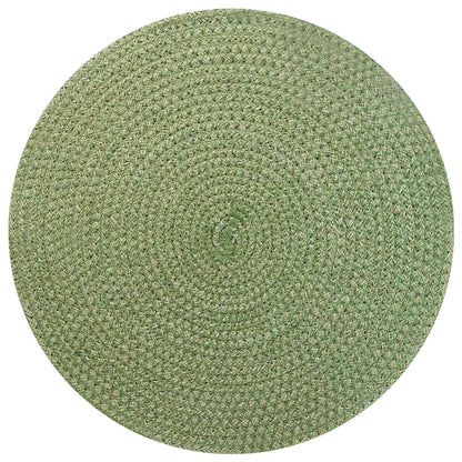Jute placematten 6 st Olijfgroen 100% Tossa Jute