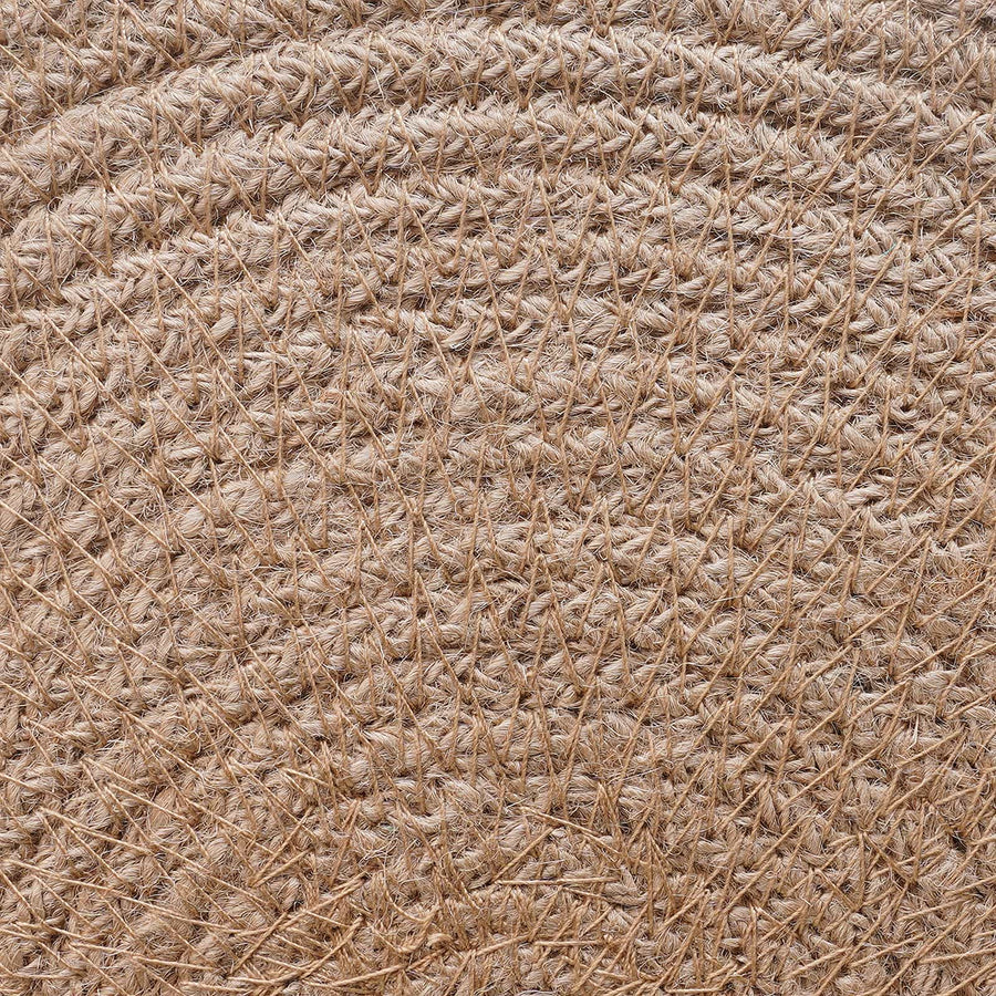Jute placematten 6 st Natuurlijk en Wit 100% Tossa Jute