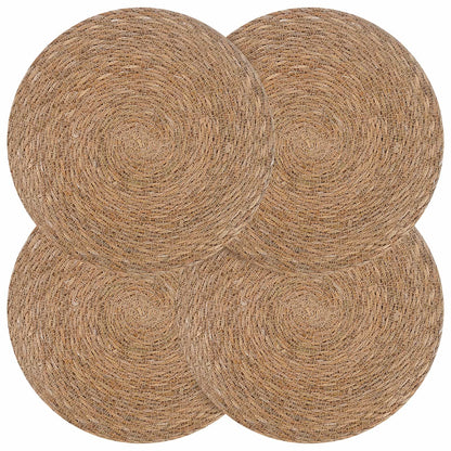 Zeegroene placemats 4 st Naturel 100% Zeegras