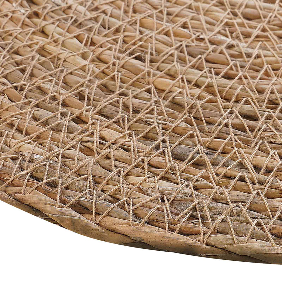 Zeegroene placemats 12 st Naturel 100% Zeegras
