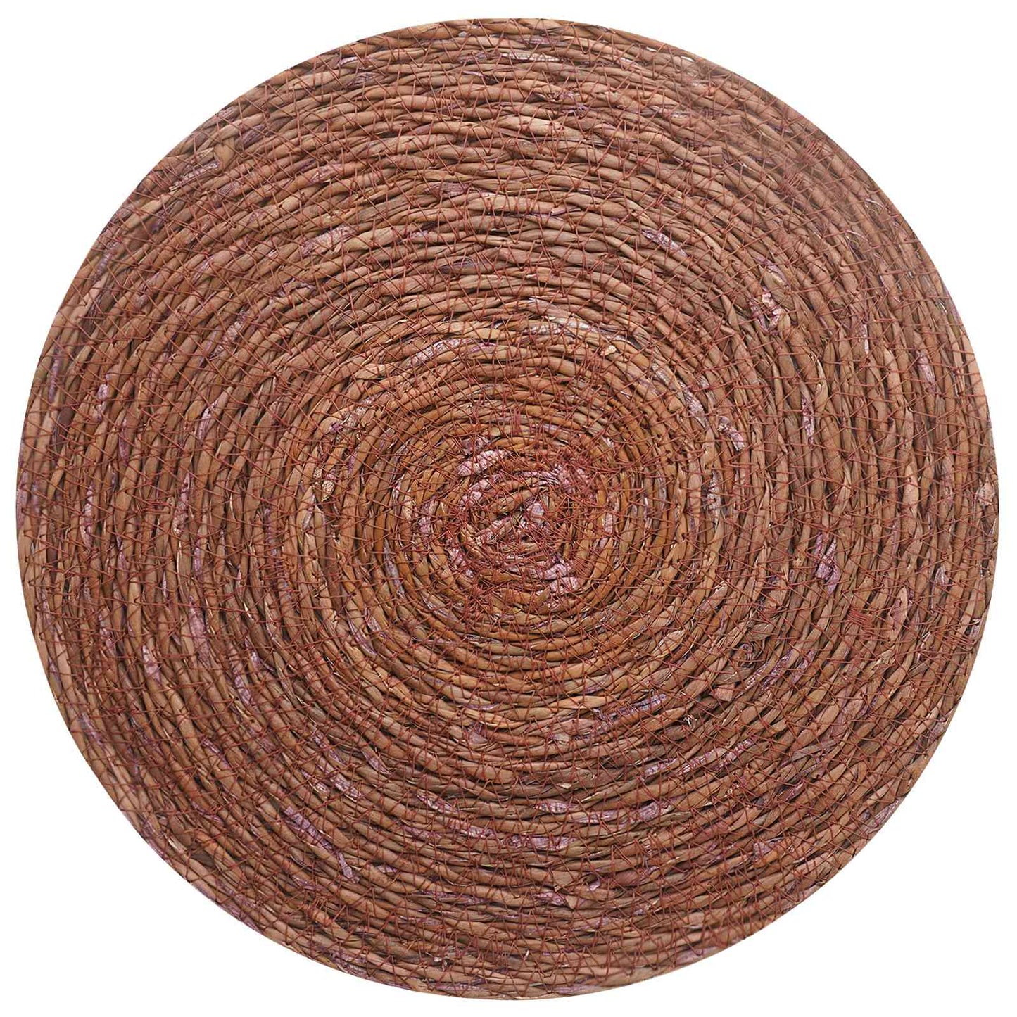 Zeegroene placemats 6 st Bruin 100% Zeegras