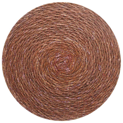Zeegroene placemats 12 st Bruin 100% Zeegras