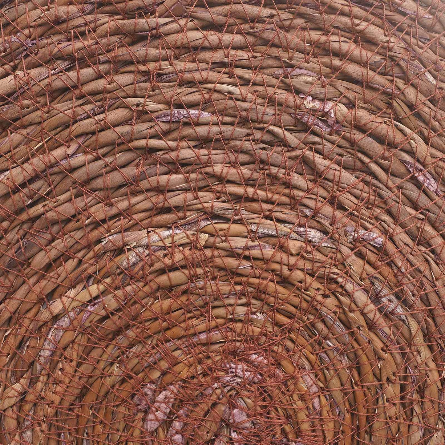 Zeegroene placemats 12 st Bruin 100% Zeegras