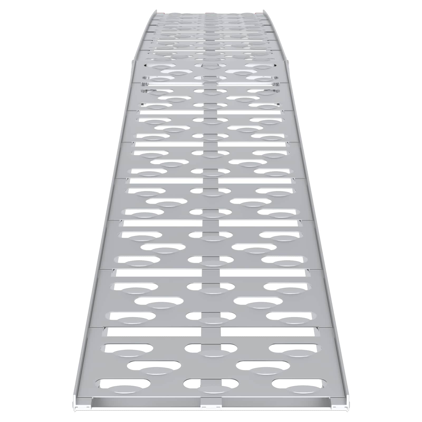 Laad Ramp 2 pcs Zilver 222 x 29 x 14 cm Aluminium