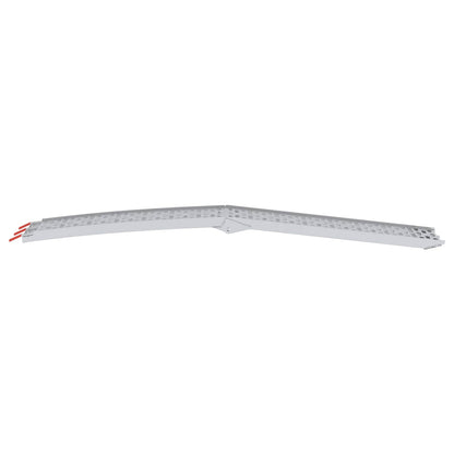 Laad Ramp 2 pcs Zilver 222 x 29 x 14 cm Aluminium