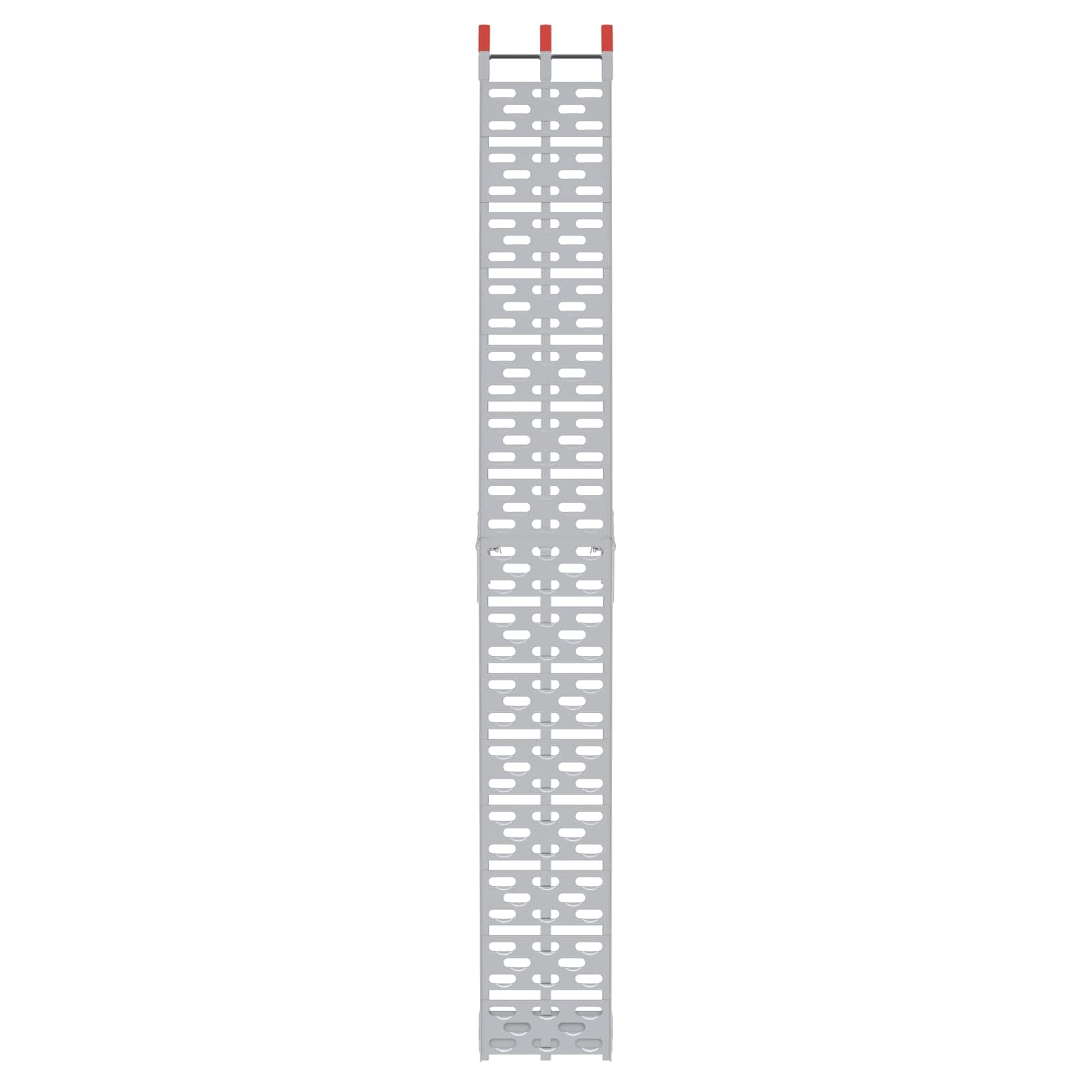 Laad Ramp 2 pcs Zilver 222 x 29 x 14 cm Aluminium