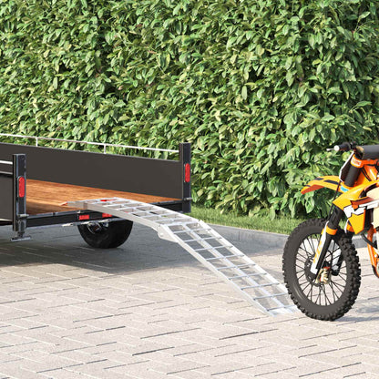 Laad Ramp Zilver 178 x 29 x 14 cm Aluminium